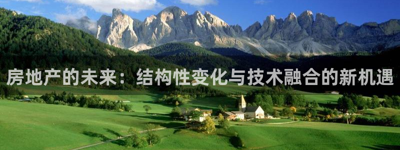 新宝6霸哥5：房地产的未来：结构性变化与技术融合的新机遇