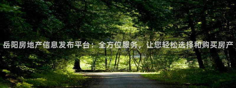 新宝5X：岳阳房地产信息发布平台：全方位服务，让您轻松选择和