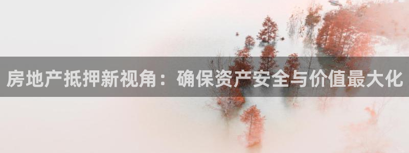 新宝5下载注册：房地产抵押新视角：确保资产安全与价值最大化