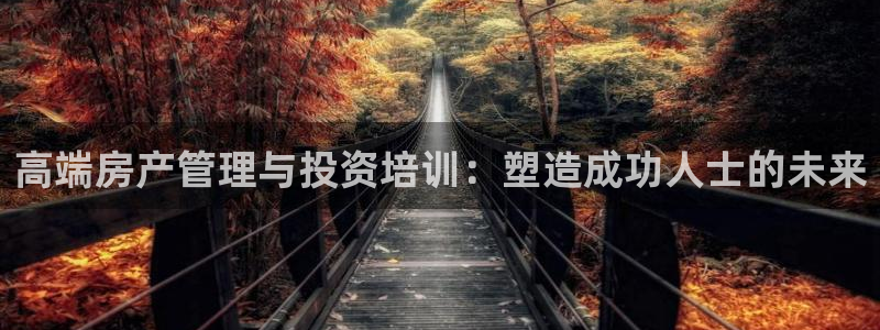 新宝5内部：高端房产管理与投资培训：塑造成功人士的未来