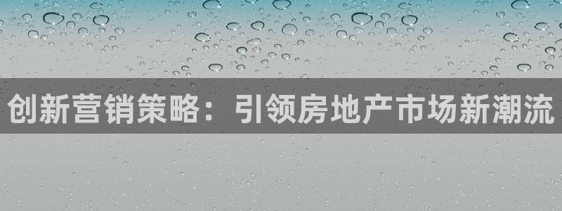 新宝5地址：创新营销策略：引领房地产市场新潮流