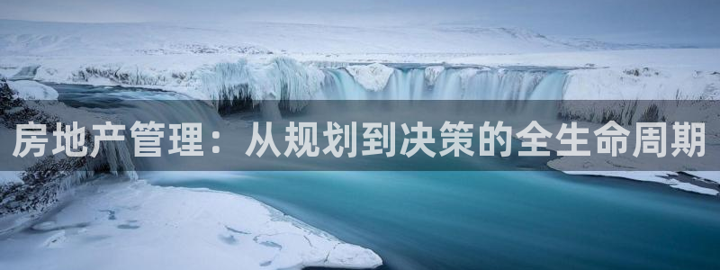 新宝5登录霸：房地产管理：从规划到决策的全生命周期