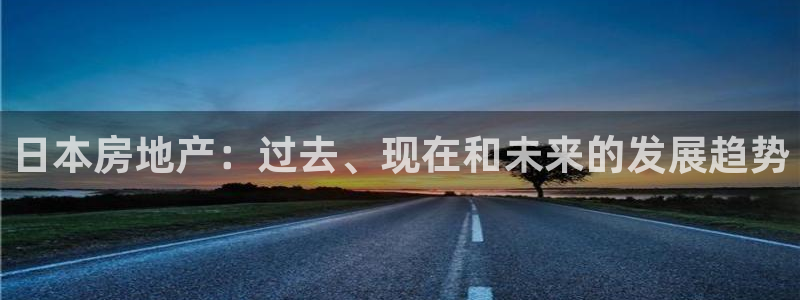 新宝5_测：日本房地产：过去、现在和未来的发展趋势