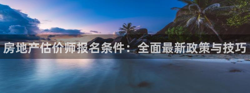 新宝5网址：房地产估价师报名条件：全面最新政策与技巧